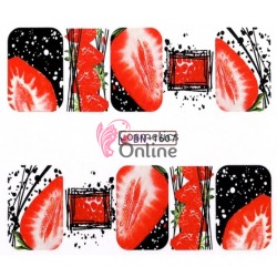 Stickere cu Apa pentru unghii cod BN1607 Fructe
